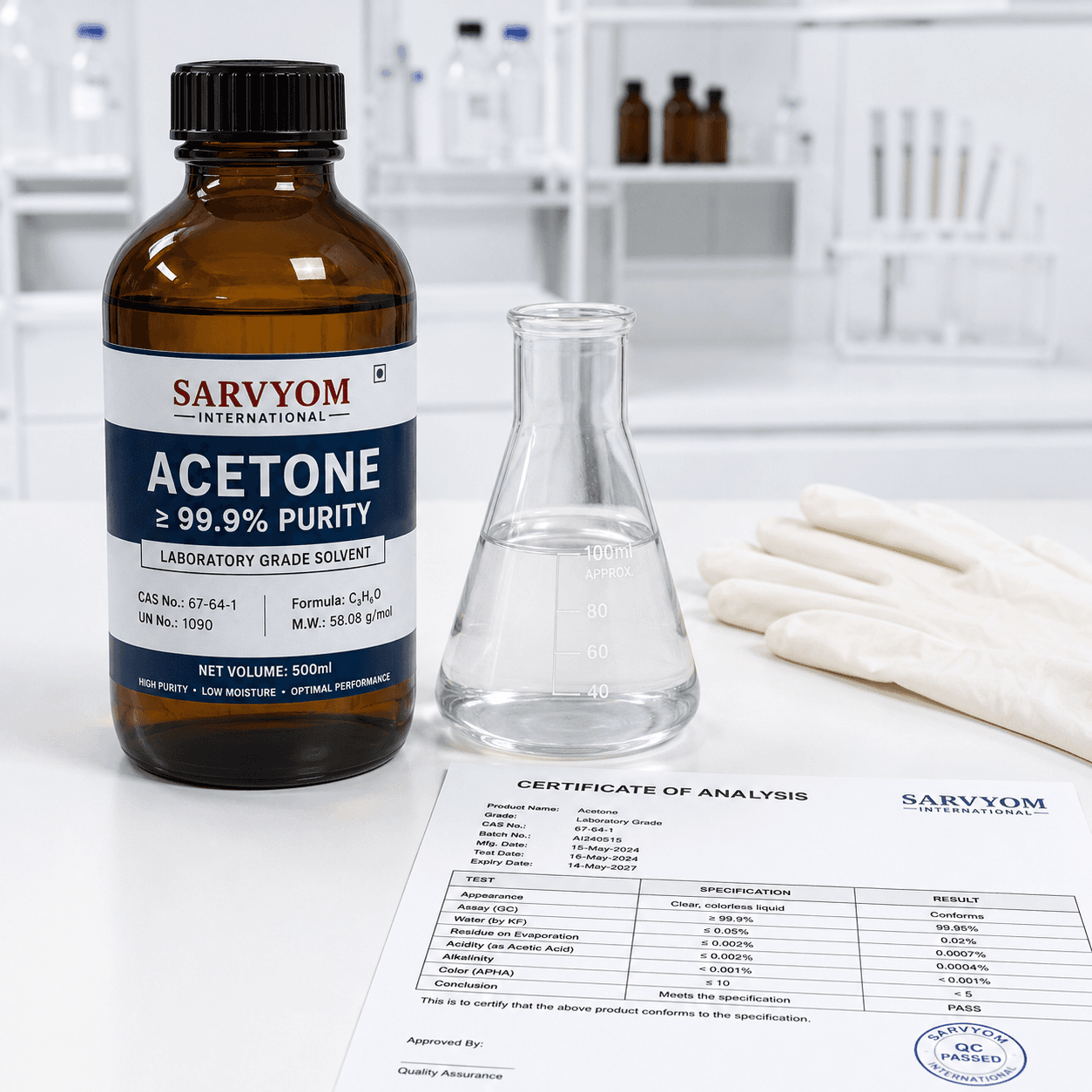 Acetone (99.9%)